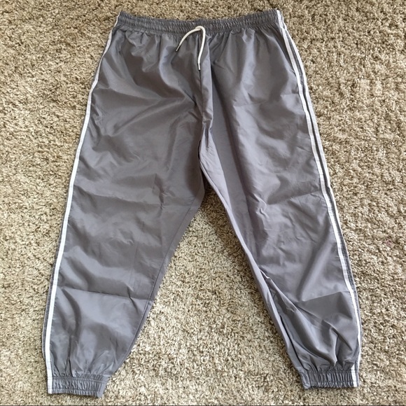 Boohoo Plus Pants - boohoo- Side stripe shell jogger